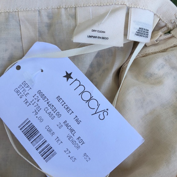 🌺 ADORABLE; Rachel Roy - Feminine & Flirty Cream-Colored Lace Skirt in Misses 8 - Picture 5 of 8